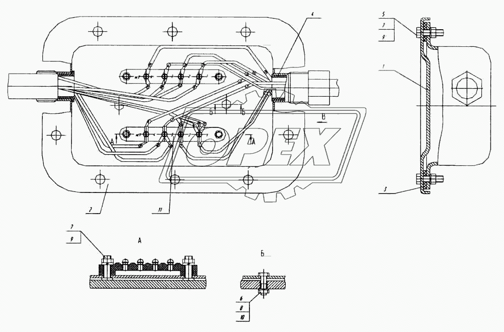 Коробка соединительная 9693-3719030