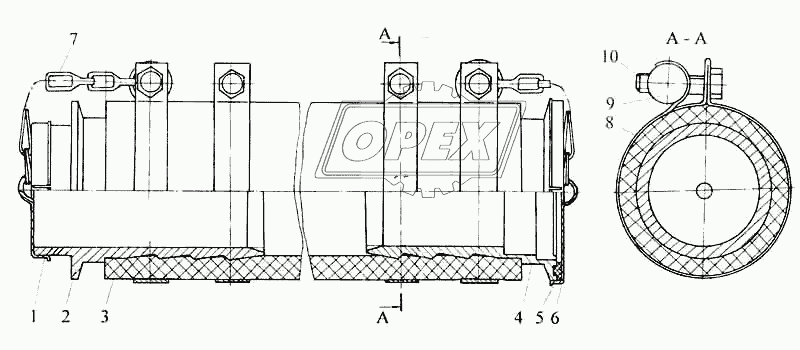 Рукав 9674-3932100