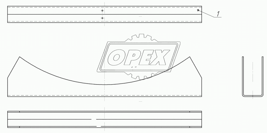 96931-8513391-04 Поперечина опоры ОСУ