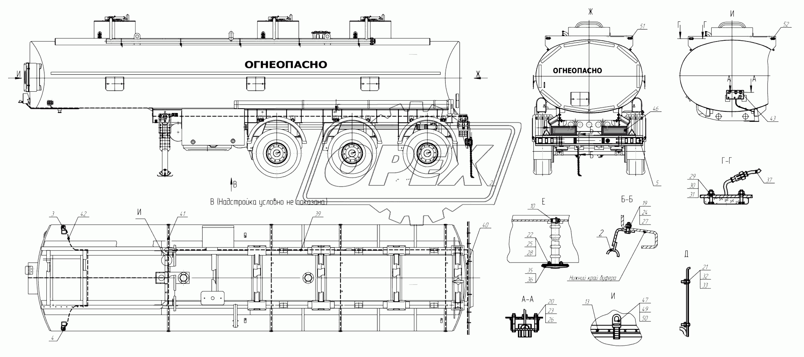 Установка электрооборудования 96931-3700330-07