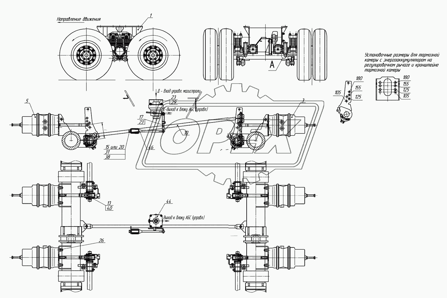 96742-0001110-15 Тележка подкатная