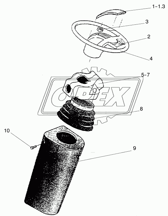 STEARING WHEEL AND COVERING