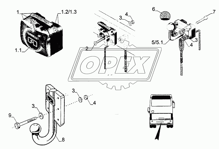 TRACTOR TOWING DEVICE 1