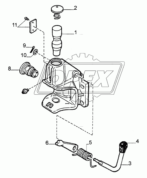 TRACTOR TOWING DEVICE 2