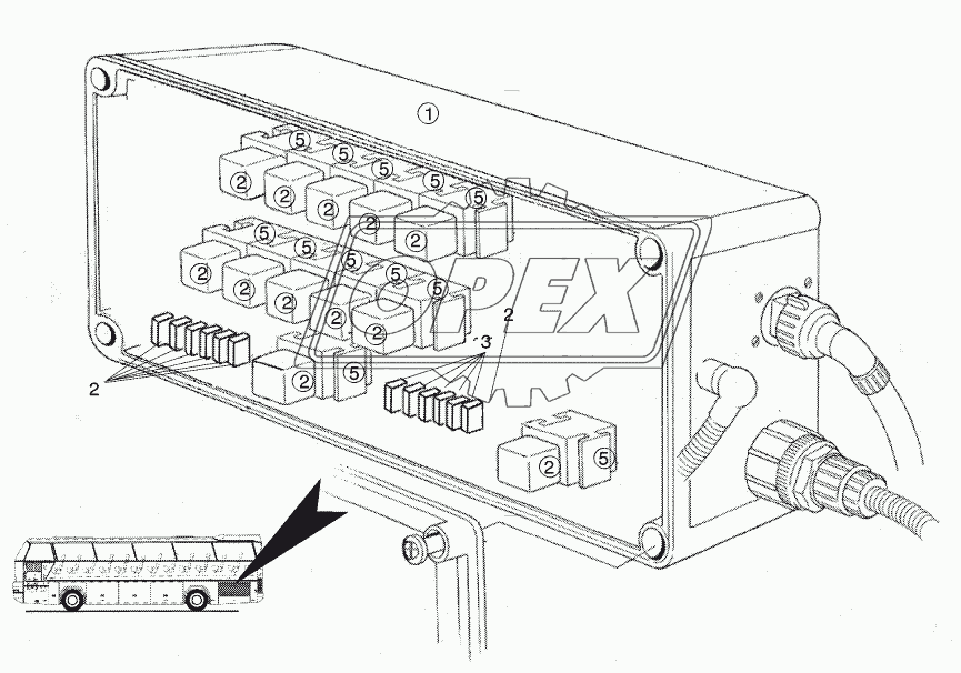 SWITCH BOARD AIR CONDITION