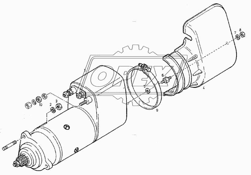 STARTER Motor-MAN 2866 LOH 23 1