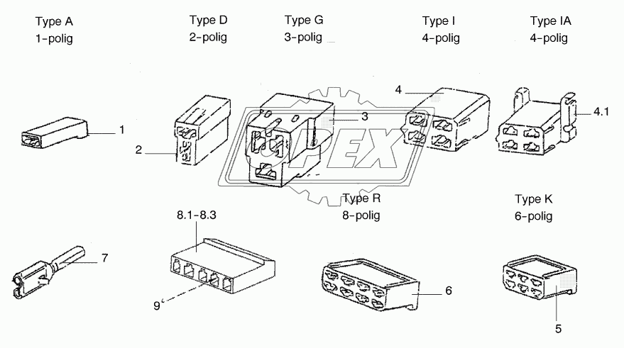 FLAT PLUG HOUSING 2