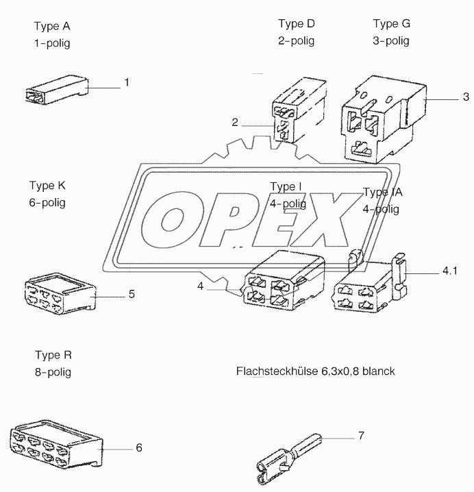 FLAT PLUG SLEEVE HOUSING