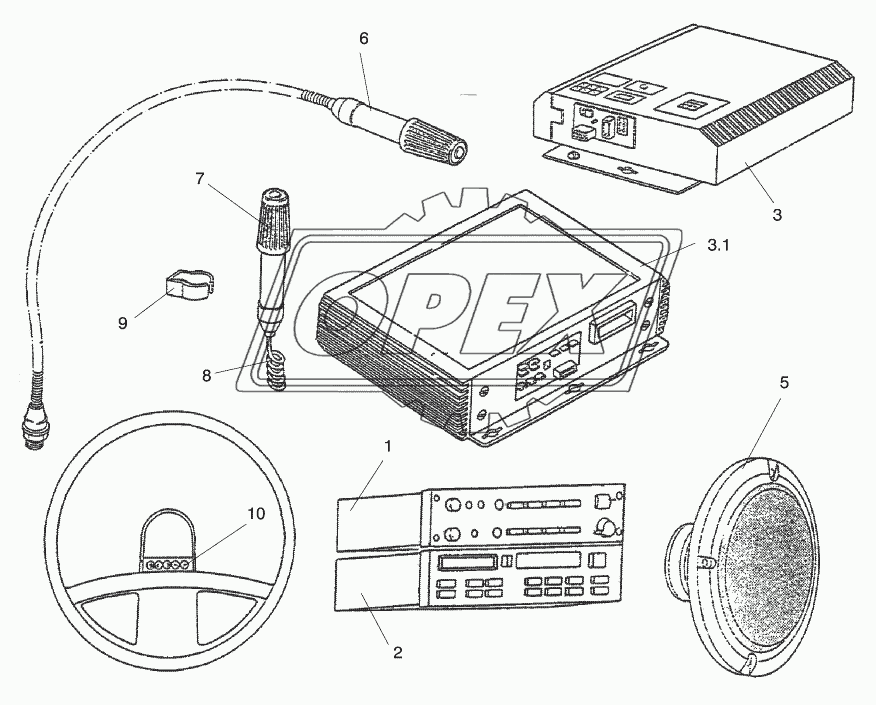 RADIO, CD-CHANGER 1