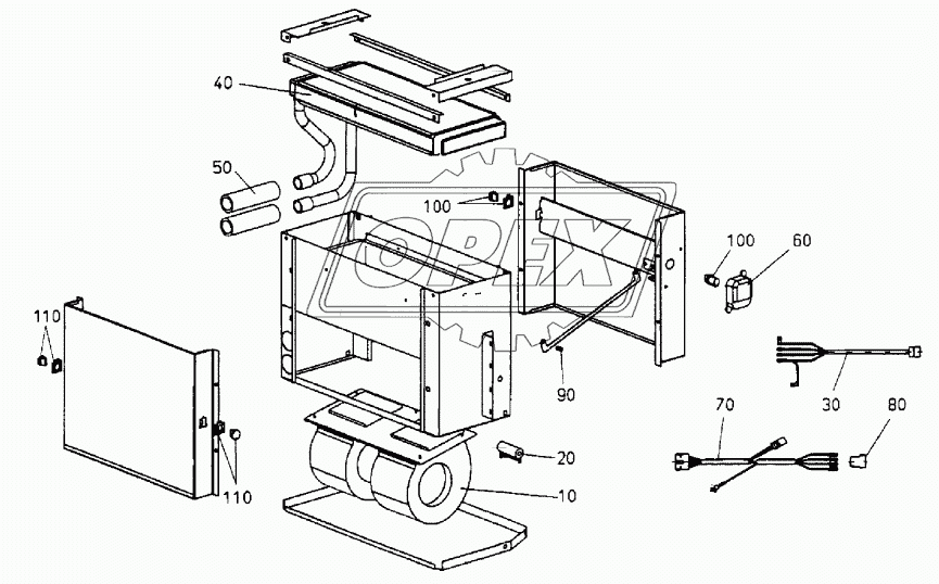 FRONT BOX-UNDER PART version: 238-NE2-0013