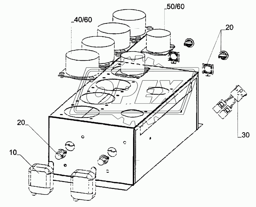 FRONTBOX-UPPER PART version: 238-NE2-0010