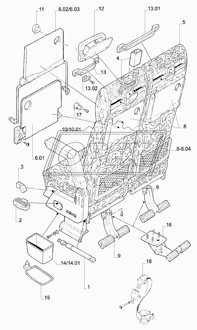 SEATING PARTS 1