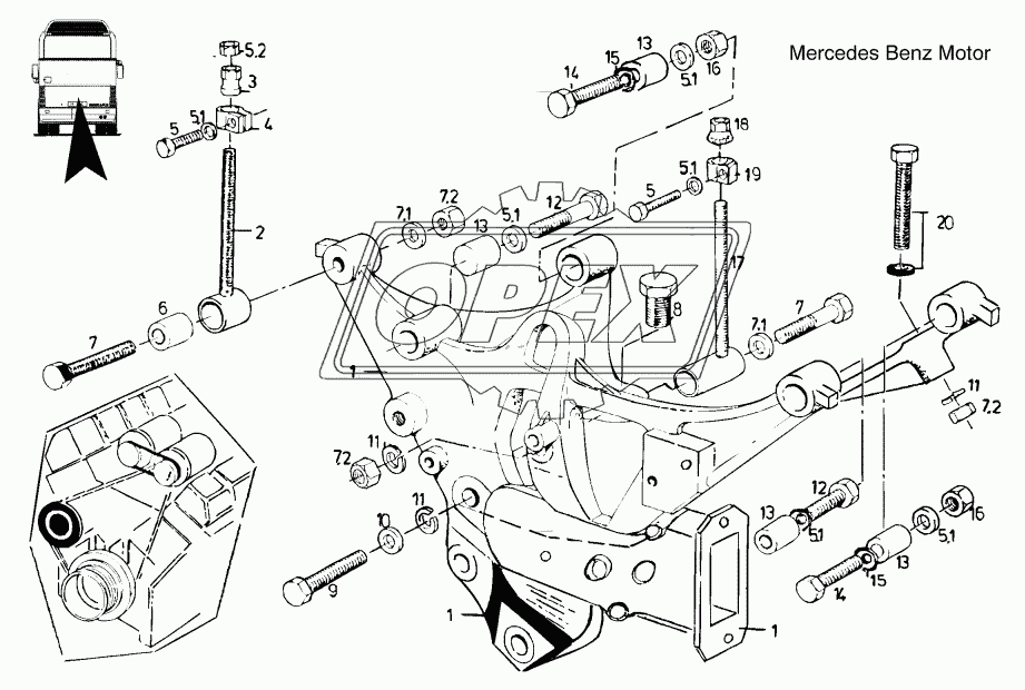 ALTERNATOR BRACKET