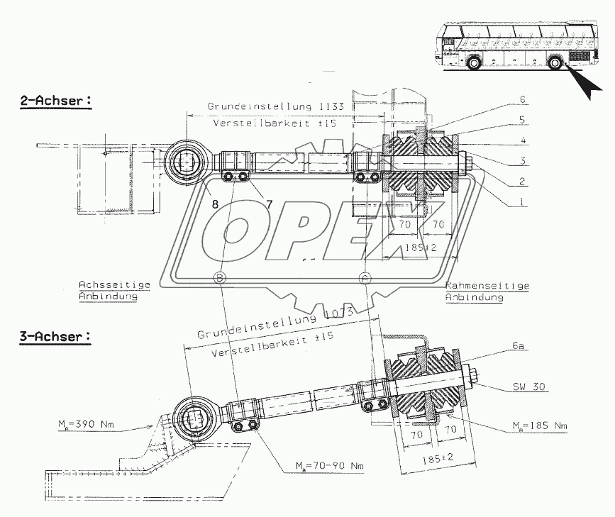 ELASTIC TRANSVERSAL LINK
