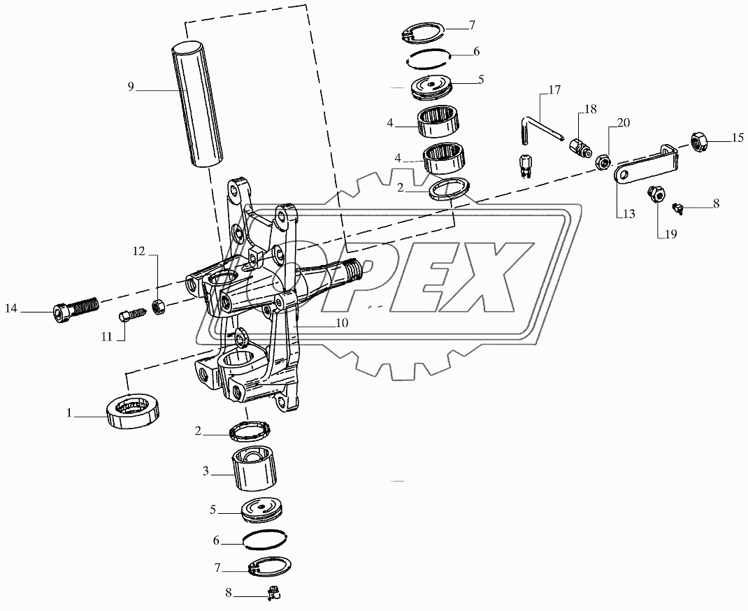 FRONT AXLE PARTS