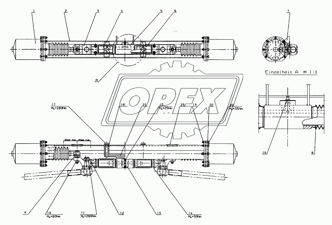 CARRIER FOR ARRESTING CYLINDER