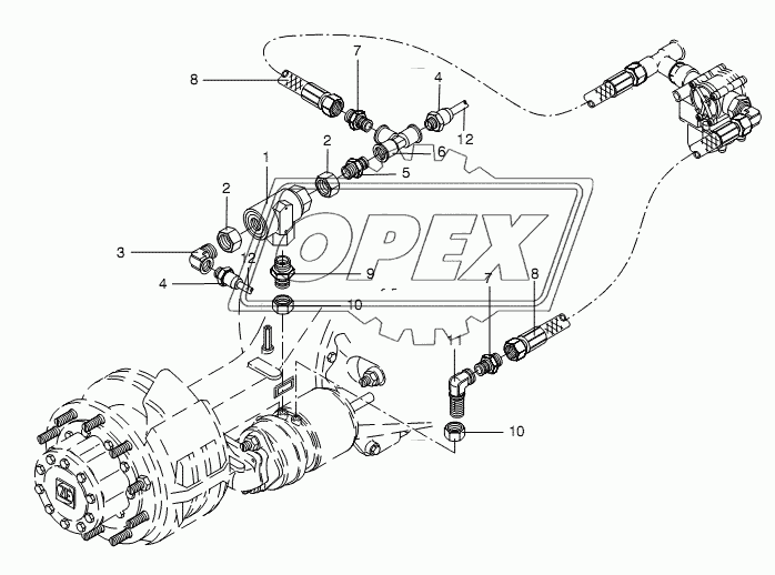 BRAKE HOSE 2