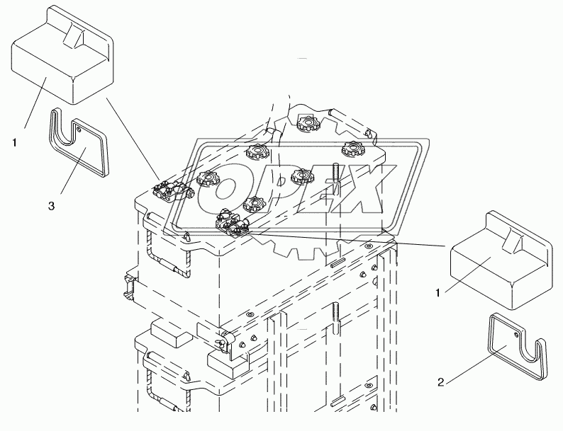 BATTERY-POST CAP