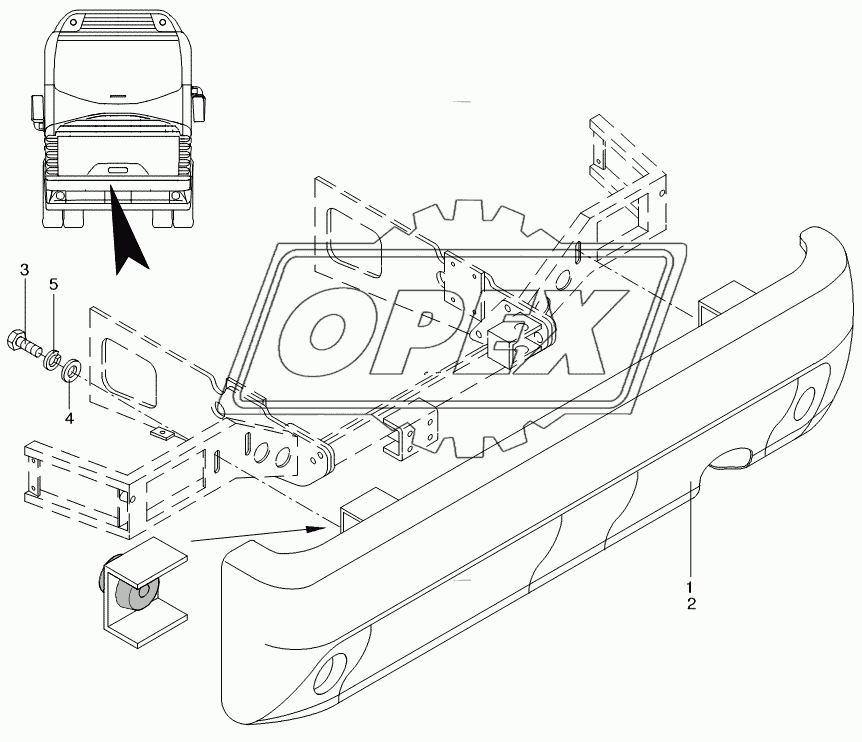 BUMPER REAR 1