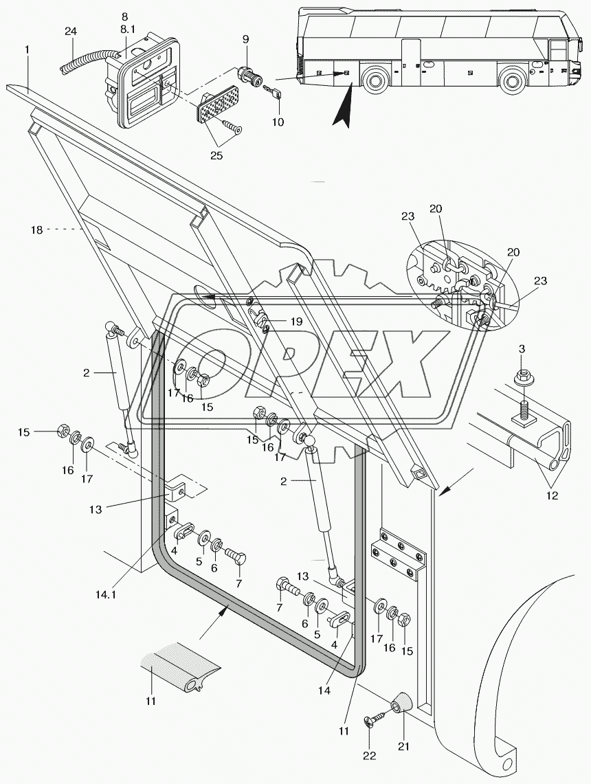 SERVICE LID 5