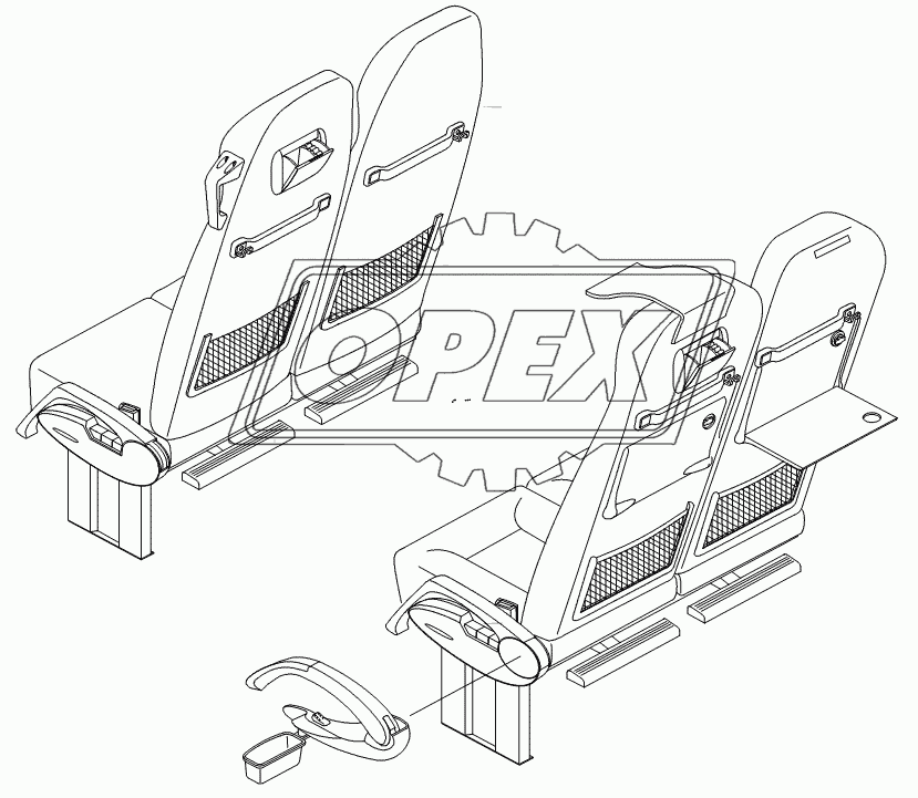 PASSENGERS SEAT VOGEL 1