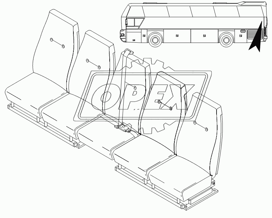 PASSENGERS SEAT