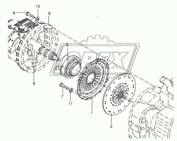 ASSEMBLY CLUTCH 1