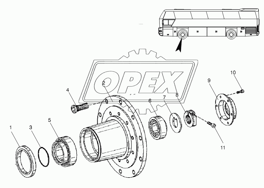 FRONT AXLE PARTS 5