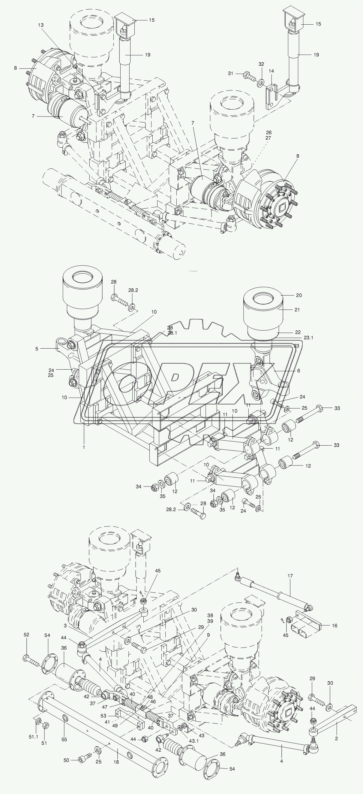 3RD AXLE PARTS 1