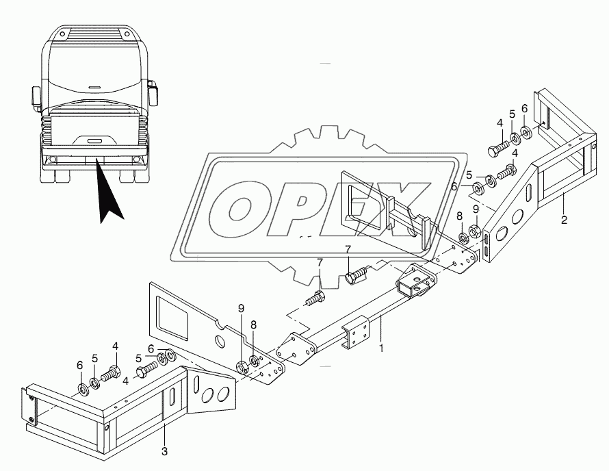 FRONT/ REAR TRAVERSE