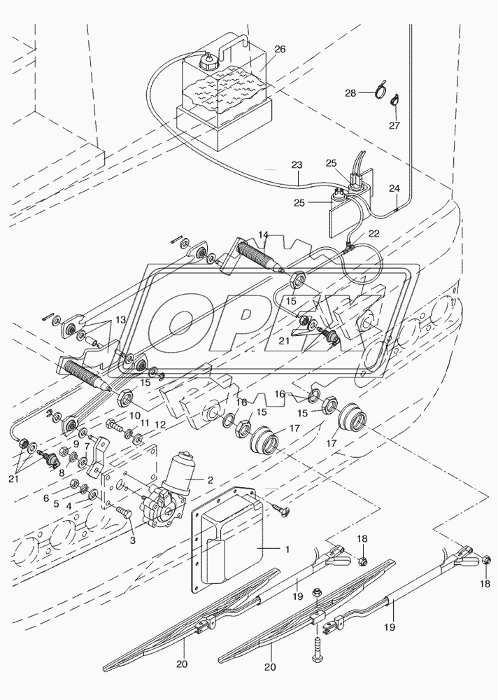 WIPERS AND HEADLIGHT - WASHER SYSTEM 1