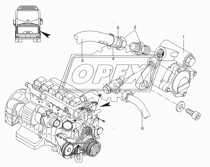 STEERING SYSTEM PUMP 1