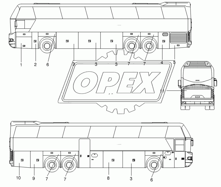 SERVICE DOORS 12