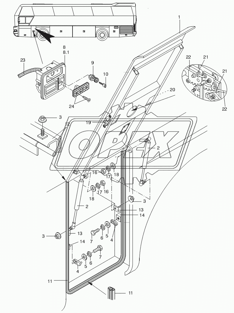 SERVICE DOORS 14