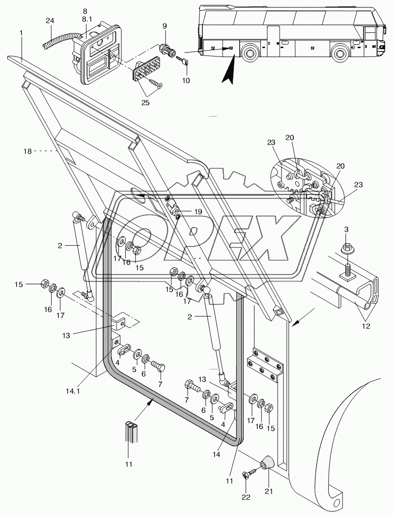 SERVICE DOORS 17