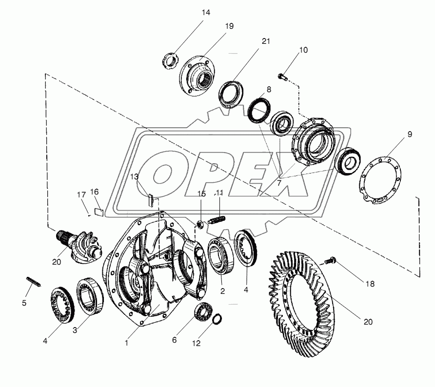 REAR AXLE PARTS 1