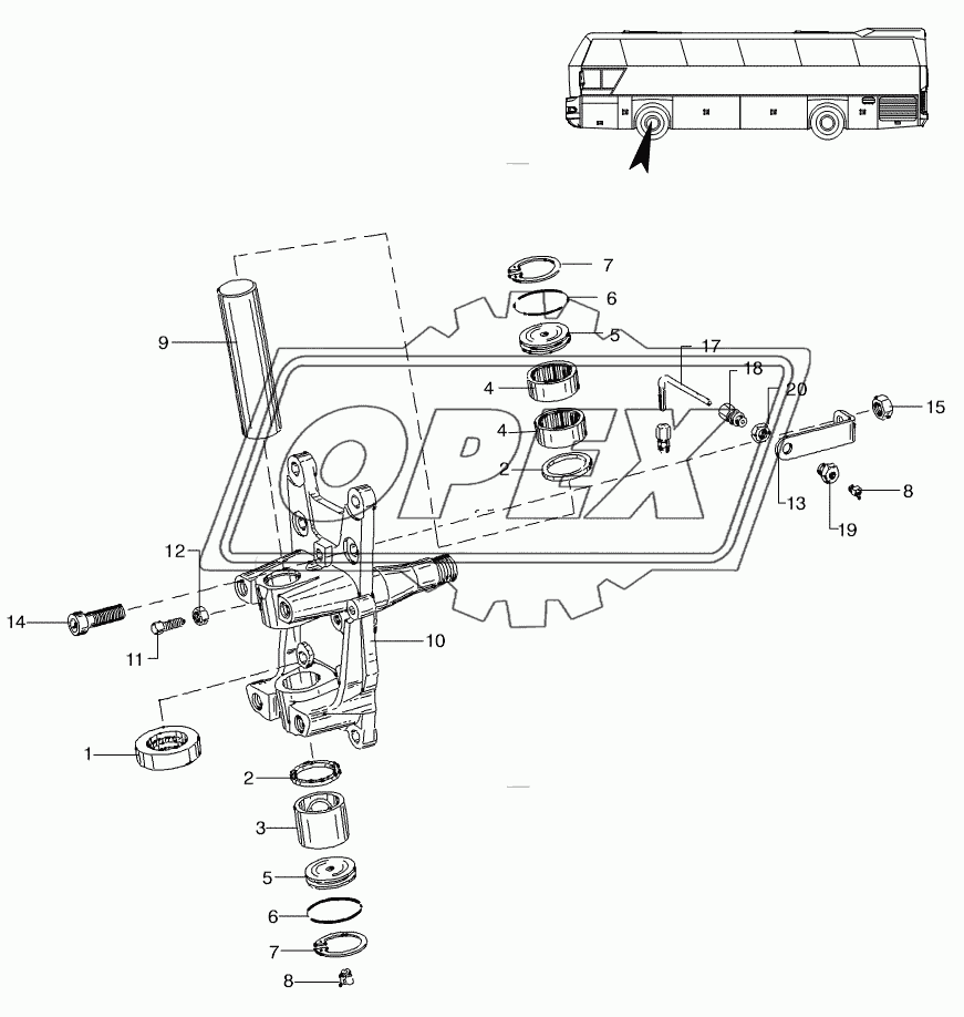 FRONT AXLE PARTS 4