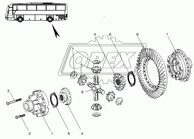 REAR AXLE PARTS 2