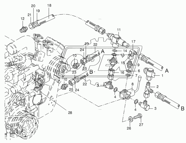 V - BELT PRESS