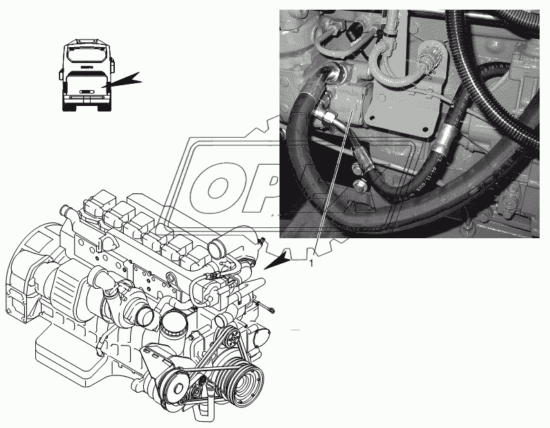 POWER - STEERING PUMP 1