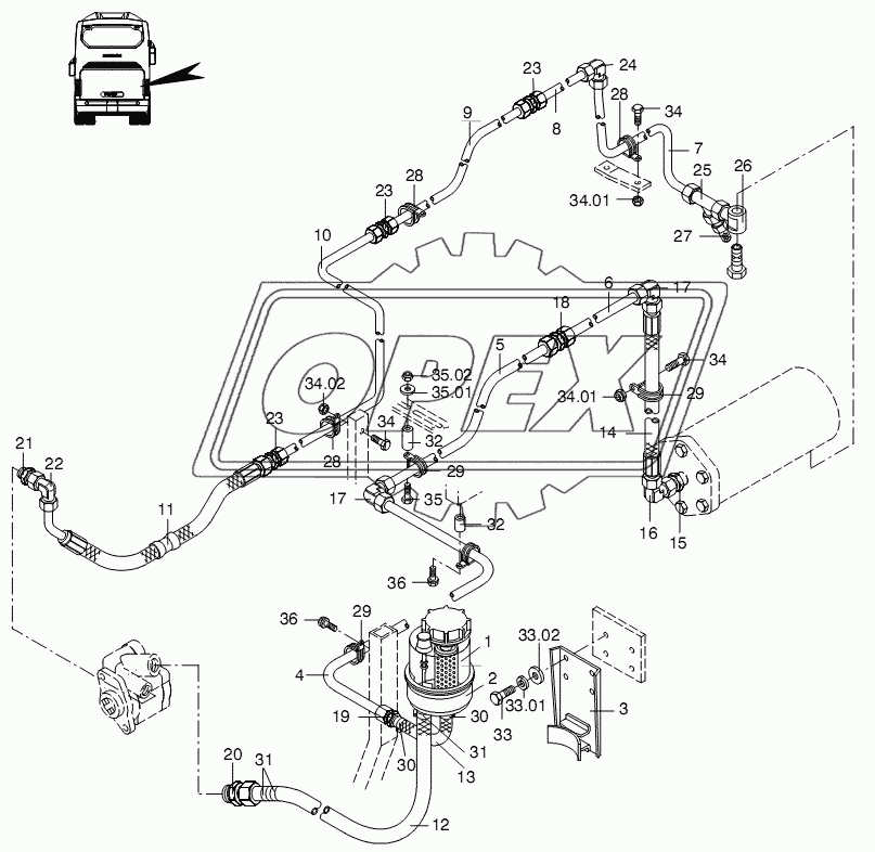 STEERING HYDRAULICS