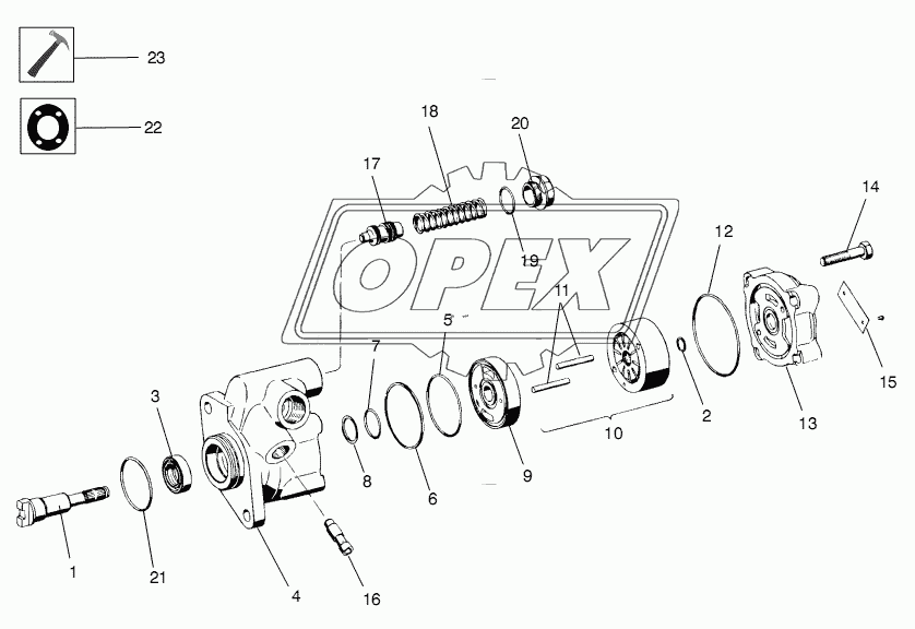 POWER - STEERING PUMP 2