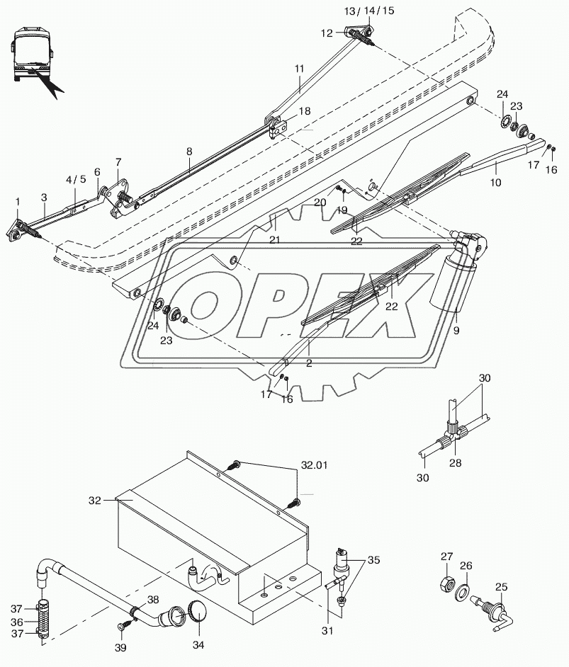 WIPERS - WASHER SYSTEM