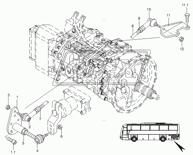 SELECTOR PARTS