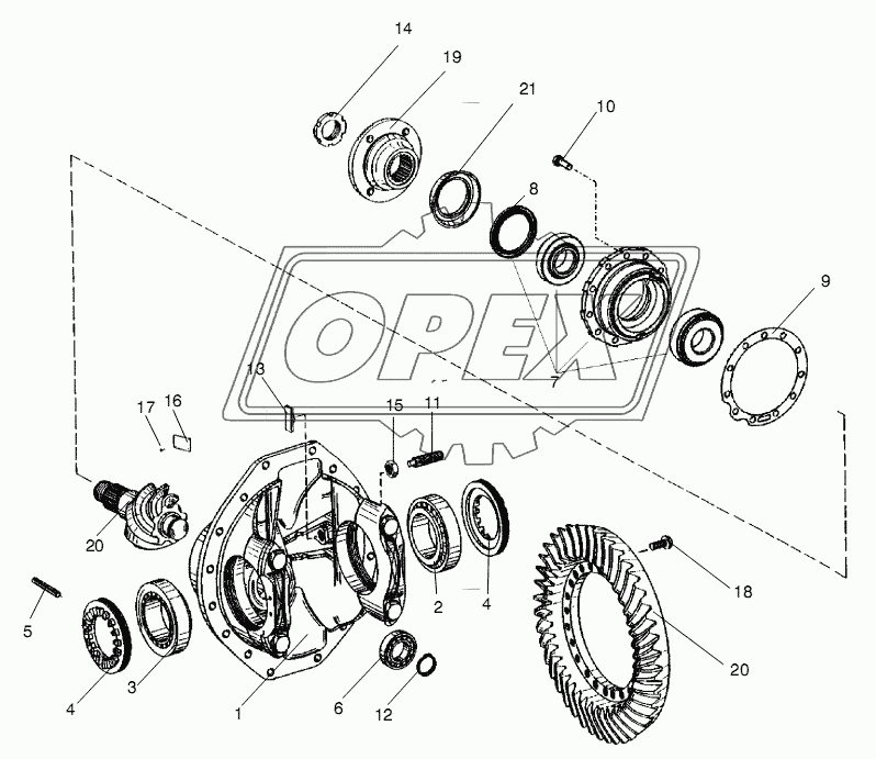 REAR AXLE PARTS 1