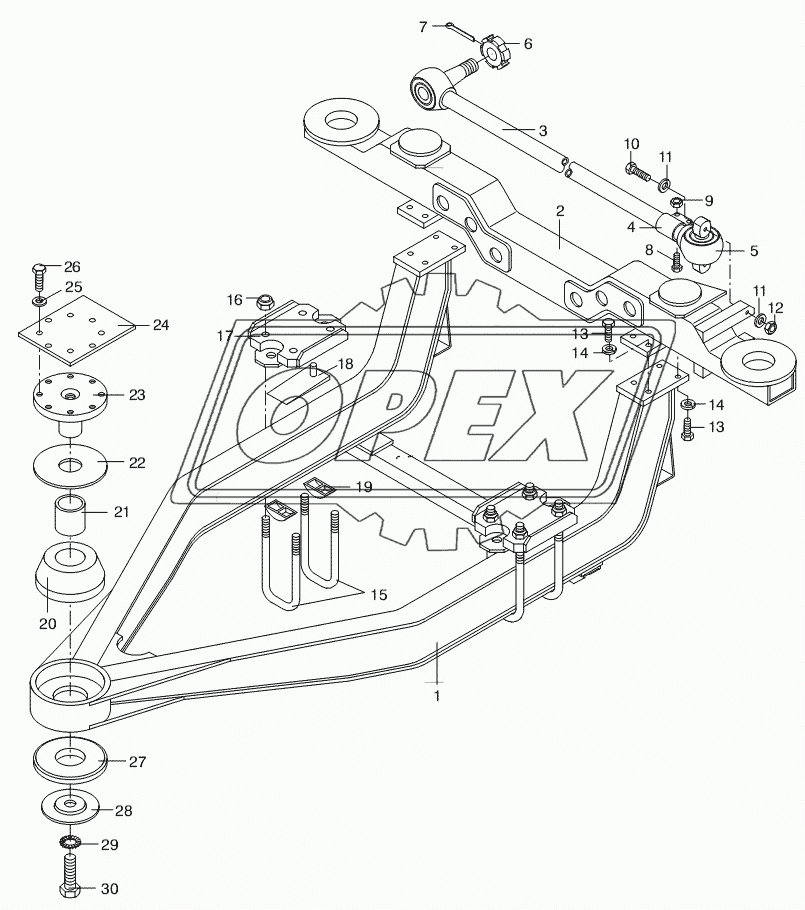 REAR AXLE SUBFRAME 2