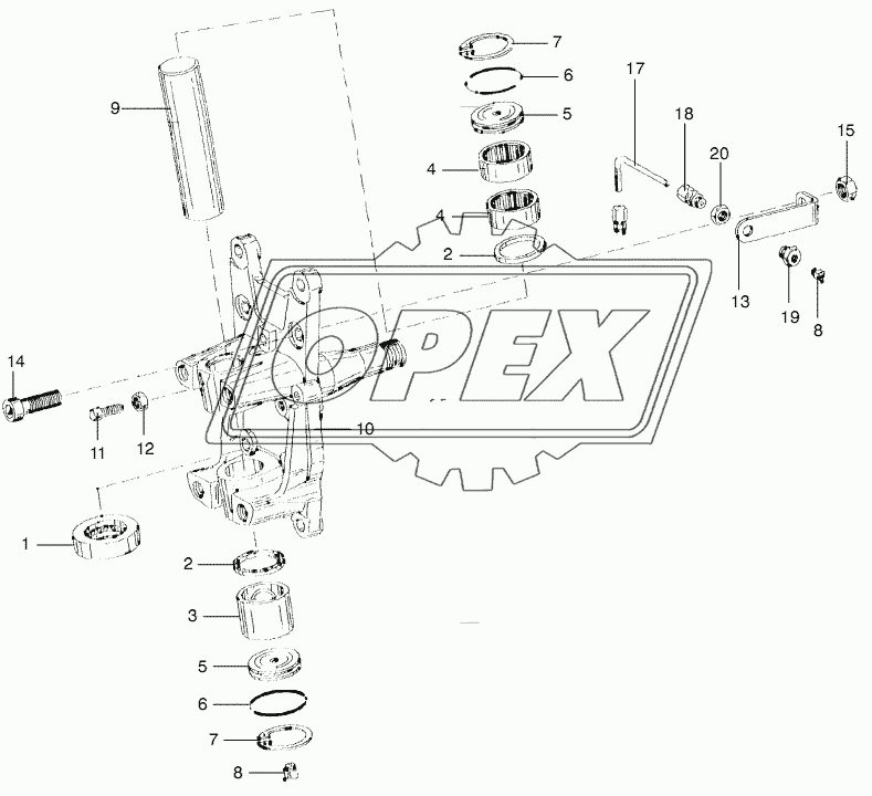 FRONT AXLE PARTS 1