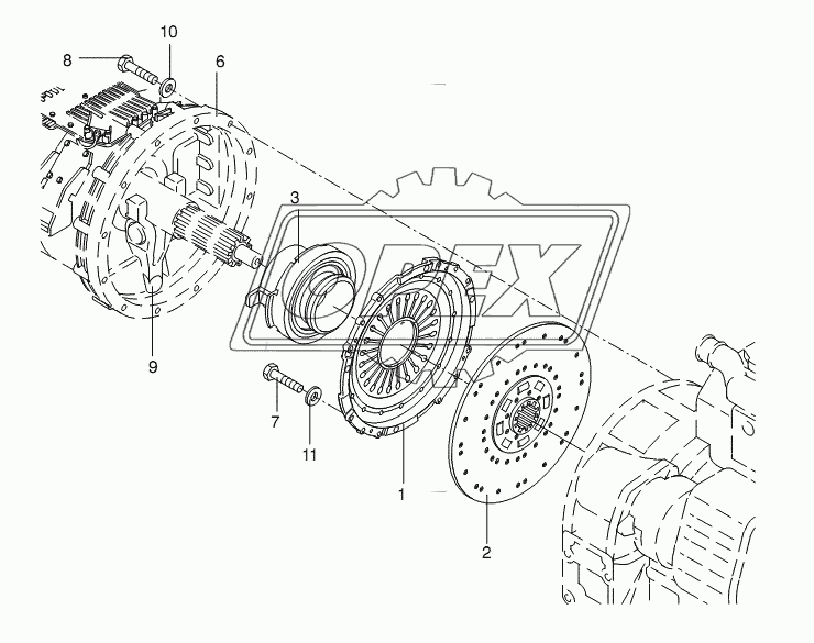 ASSEMBLY CLUTCH 3