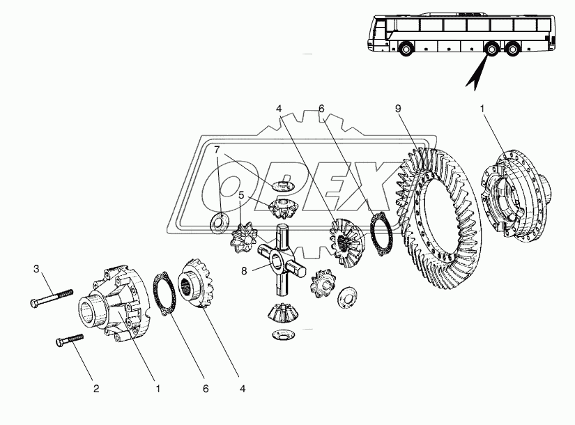 REAR AXLE 3