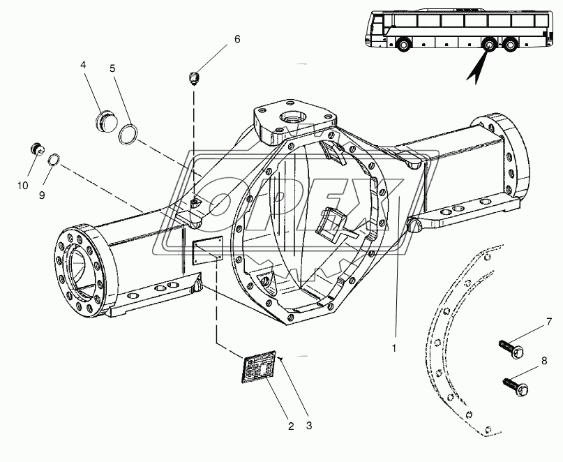 REAR AXLE 4